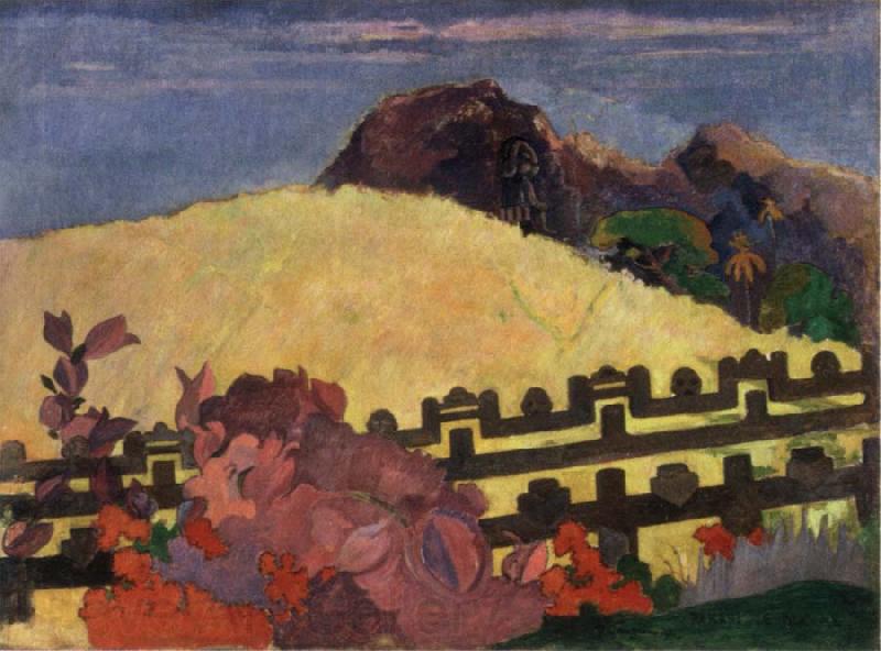 Paul Gauguin The Sacred Mountain